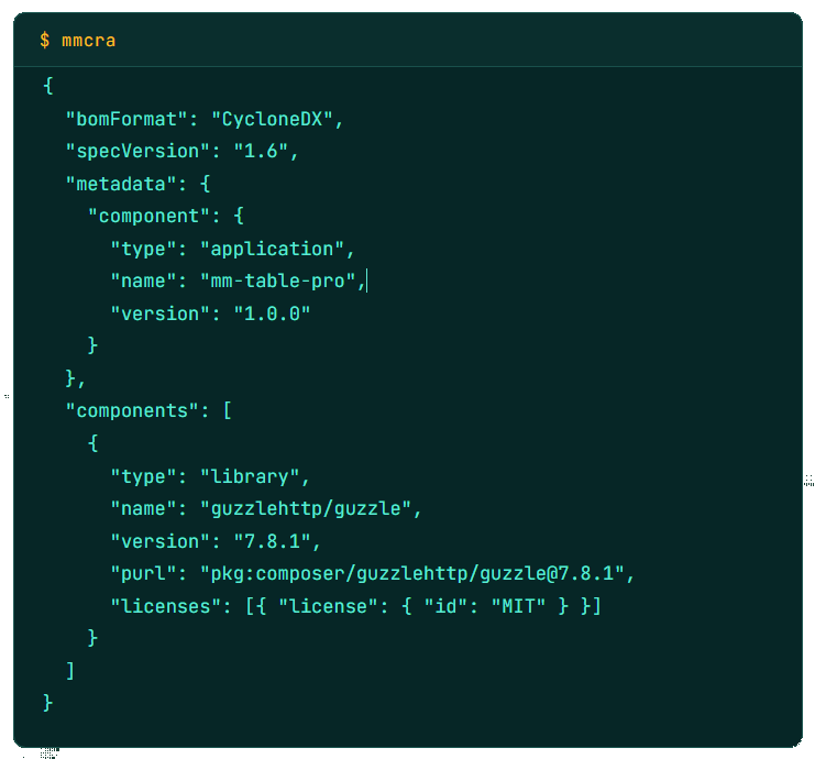 SBOM generator